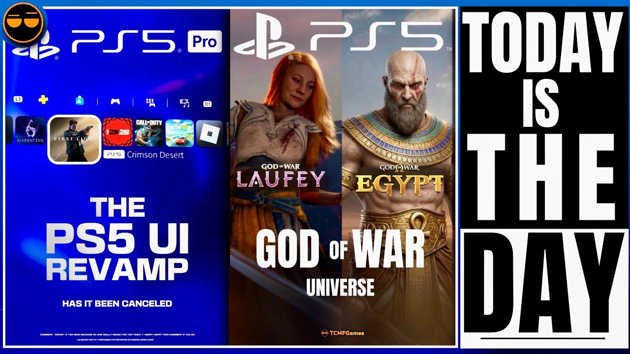 PLAYSTATION 5 - NEW PS5 SYSTEM UPDATE OUT / THE PS5 UI OVERHAUL!? / GOD OF WAR LAUFEY RELEASE DATE/&hellip;
