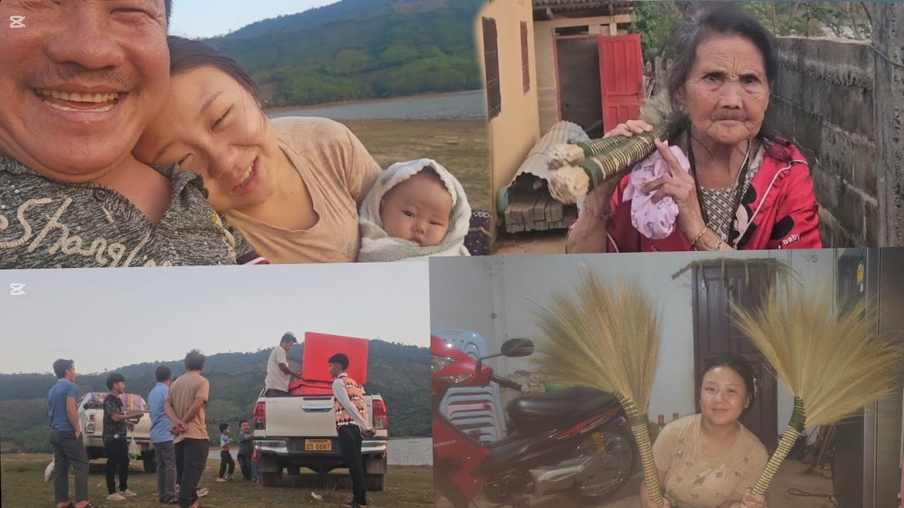 Txiv ntxawm muab cov nqaij faib rau cov mus pab hauj lwm