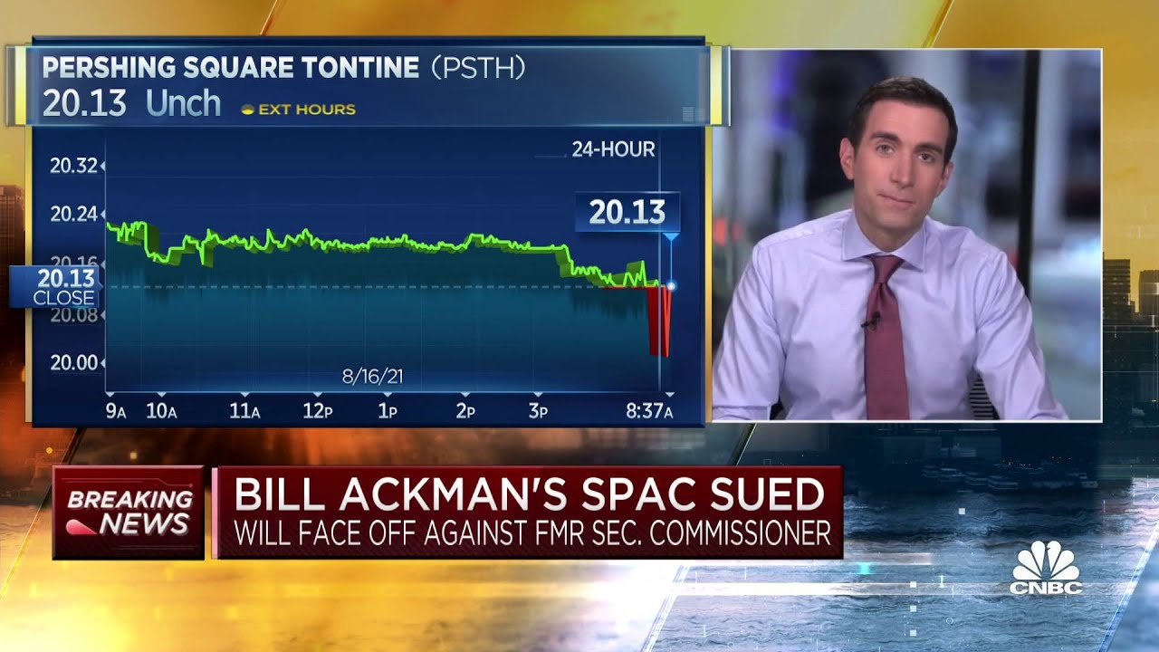 Bill Ackman SPAC sued, will face off against former SEC commissioner