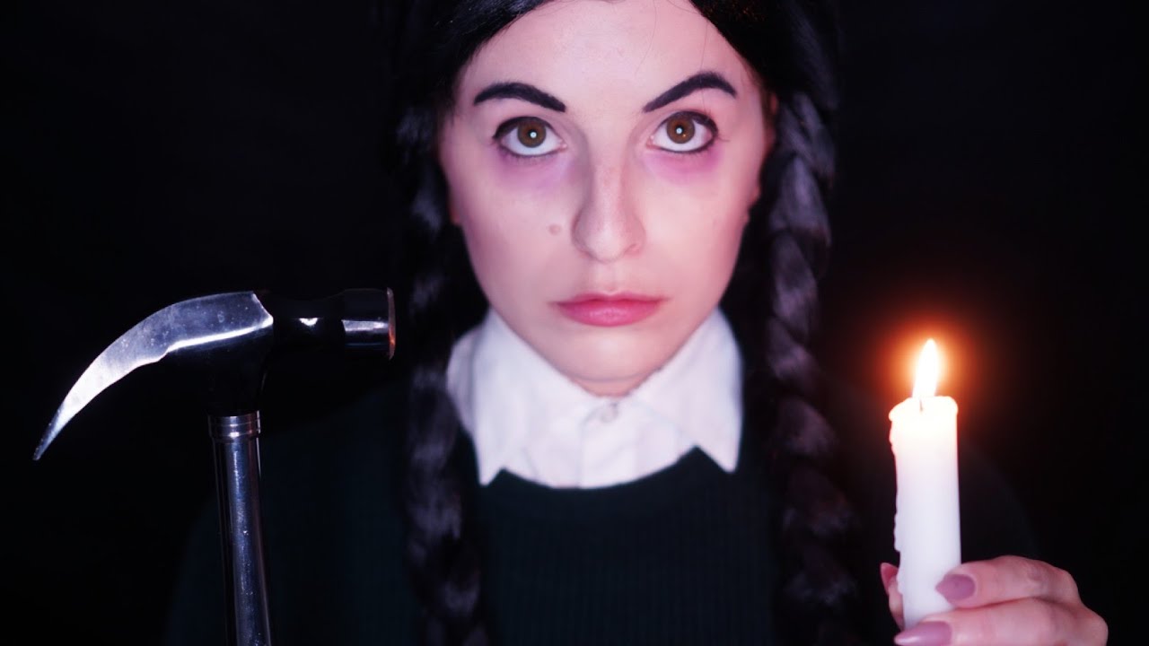 Miercoles Addams Quiere Jugar Contigo 😈 ASMR Halloween