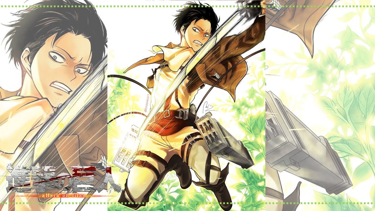 Speed Drawing (Digital Art) - Levi Ackerman | Shingeki No Kyojin 🔥
