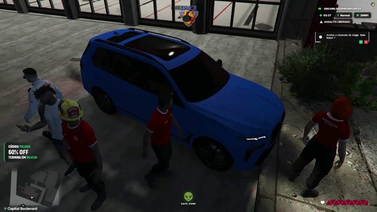 JOGANDO GTA 5 RP TRABALHANDO NOS BOMBEIROS E EFETUANDO MEUS SERVIÇOS DE SALVAÇAO E TRATAMENTO