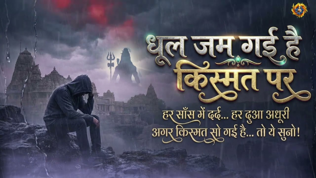 टूटे हुए इंसान की महादेव से पुकार 💔🙏 | किस्मत पर जमी धूल हटाओ प्रभु | Very Painful Shiv Bhajan 2026