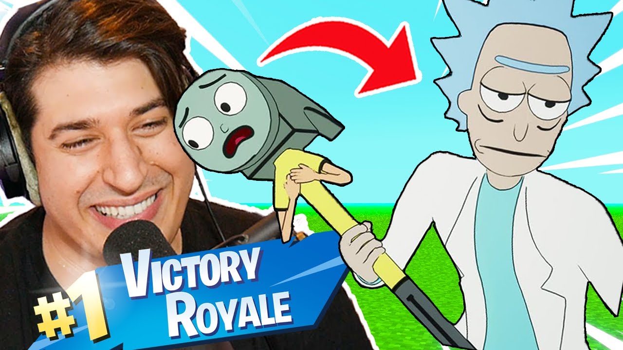 OTKLJUČAO SAM RICK SKIN SAMO DA POBJEDIM U NOVOJ SEZONI!!! Fortnite zezancija