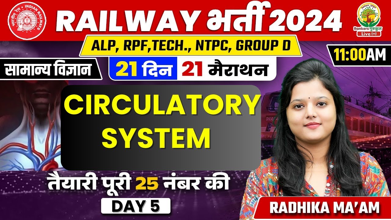 🔥Day 05 | Circularty System | 21 Din 21 Marathon | ALP, RPF, TECH, NTPC | Radhika Mam