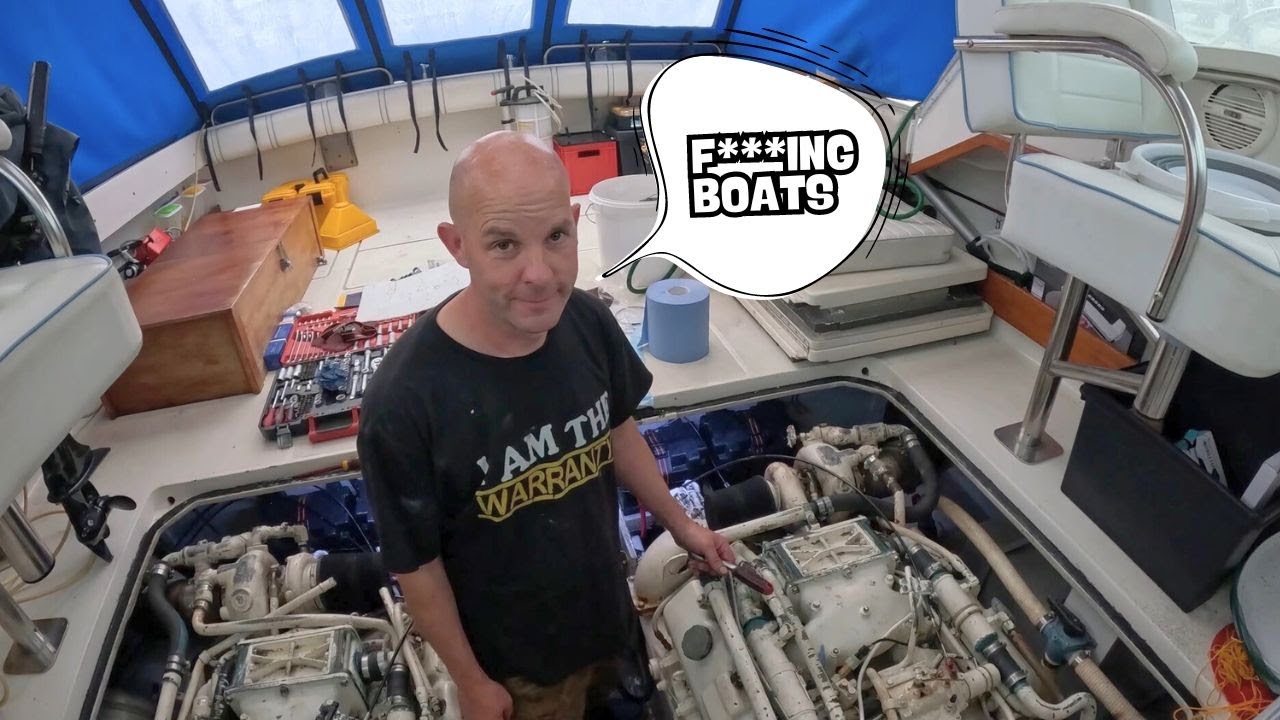Routine Boat Maintenance! - DIY Service of Our Detroit Diesel Marine Engines