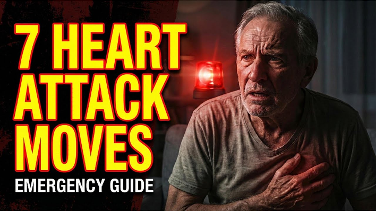 Heart Attack Alone? These 7 Steps Increase Survival by 70%