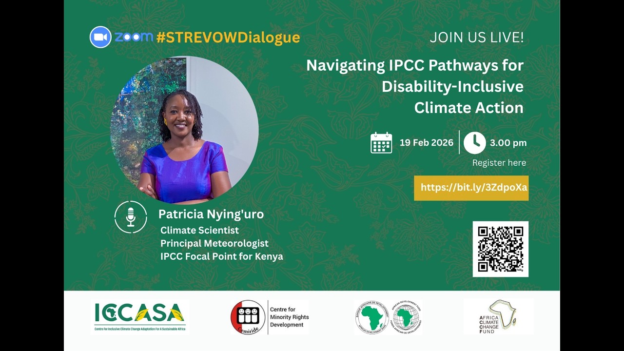 #HERVoiceCounts STREVOW Dialogue: Navigating IPCC Pathways for Disability-Inclusive Climate Action