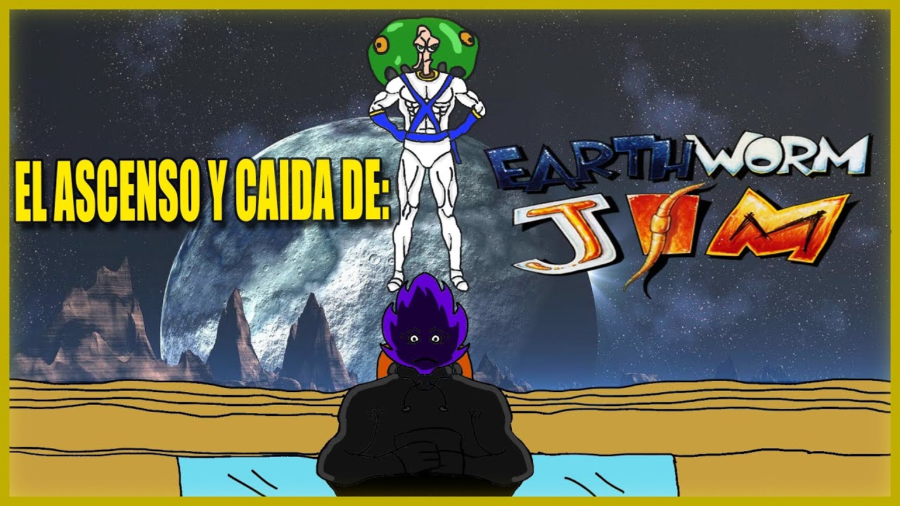 EL ASCENSO Y LA CAIDA DE EARTHWORM JIM 👀