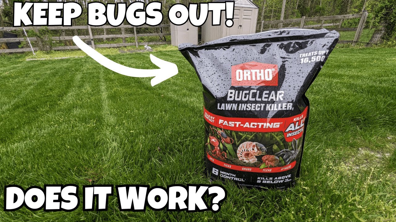 Ortho BugClear Lawn Insect Killer REVIEW!
