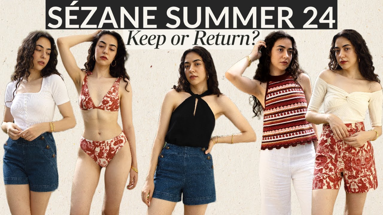 Sezane Try on Haul and Unboxing | Review: Keep or Return | Summer Collection 2024