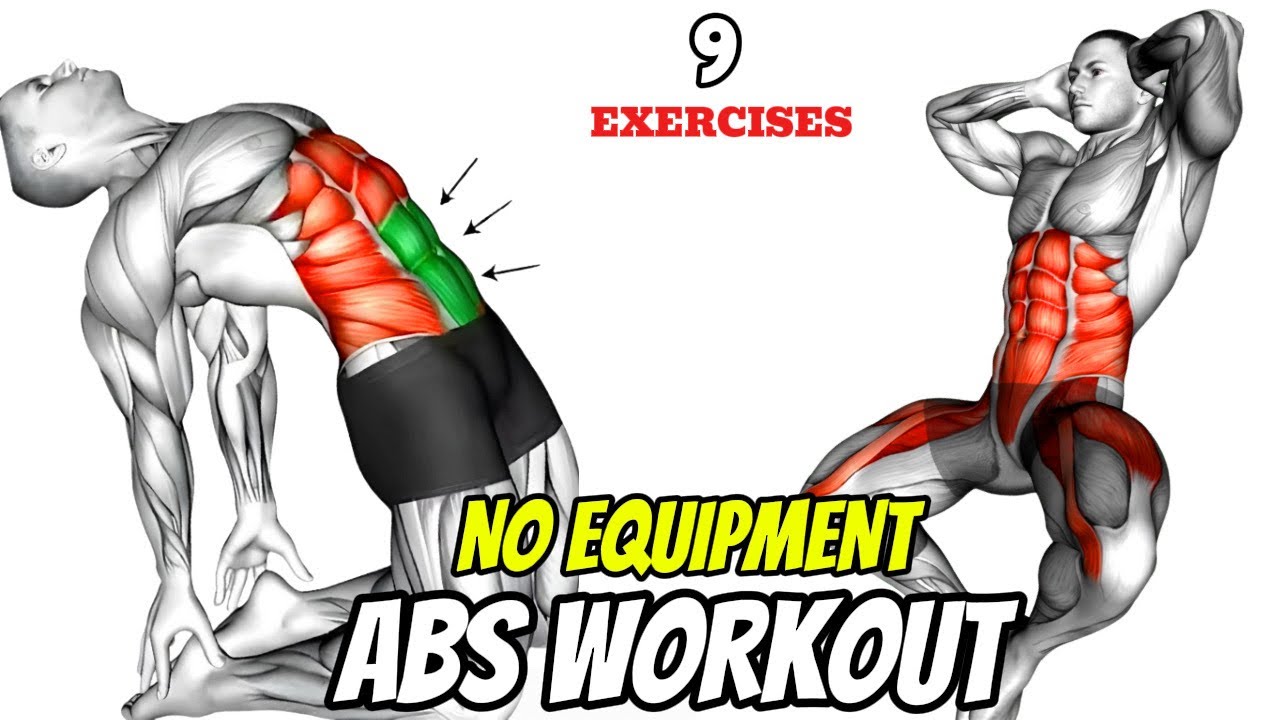 Abs Workout at Home | Build Visible Six Pack at No Equipment