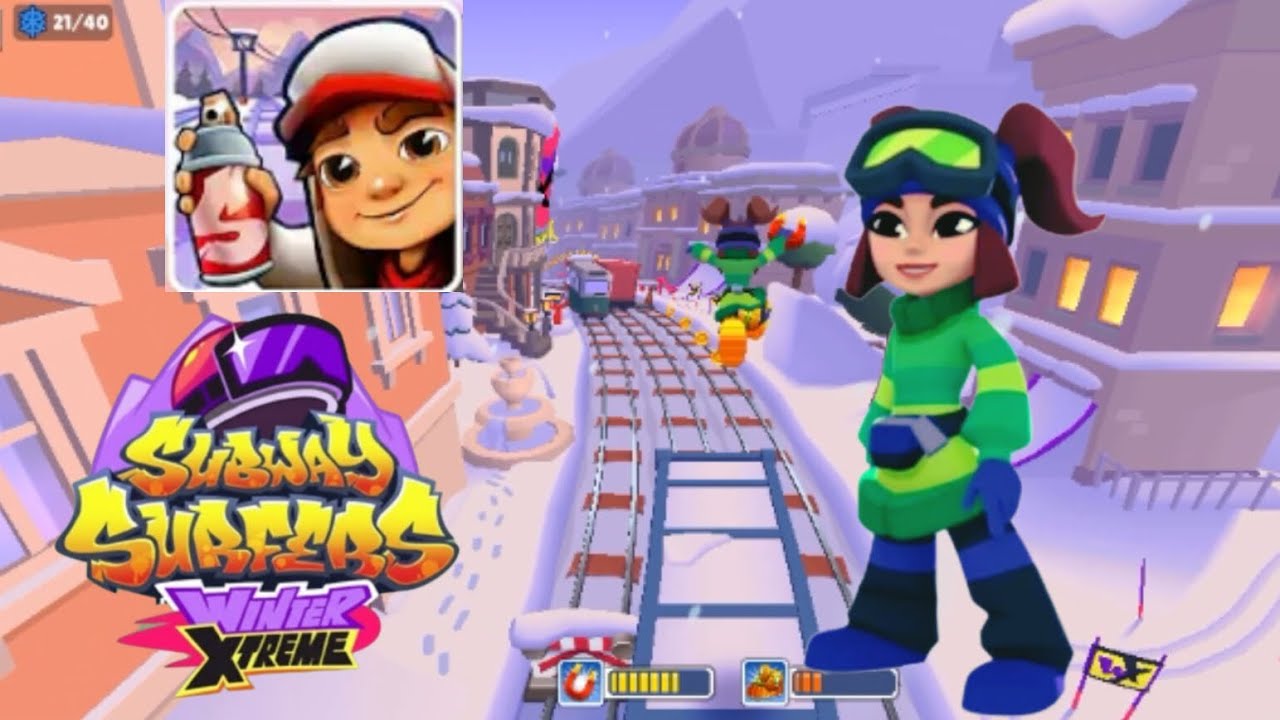 Mia Gameplay in Winter Xtreme Subway surfers  2026 ✨