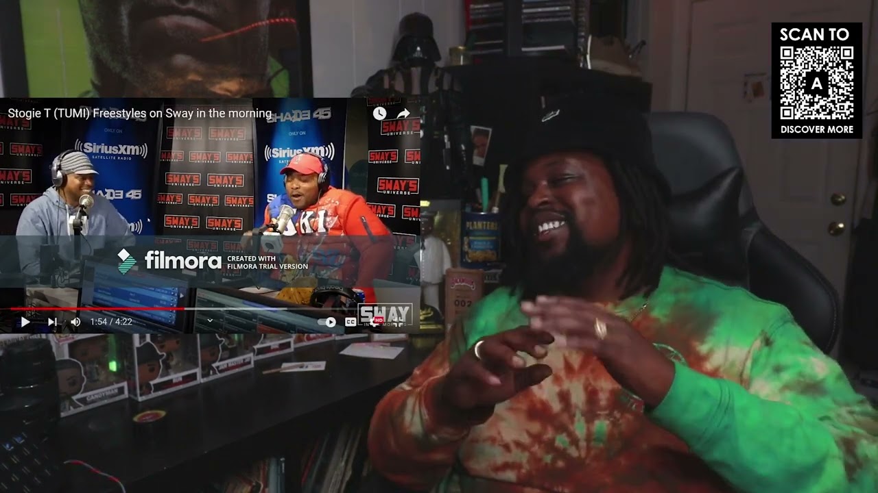 Stogie T  SWAY in The Morning Freestyle Reaction
