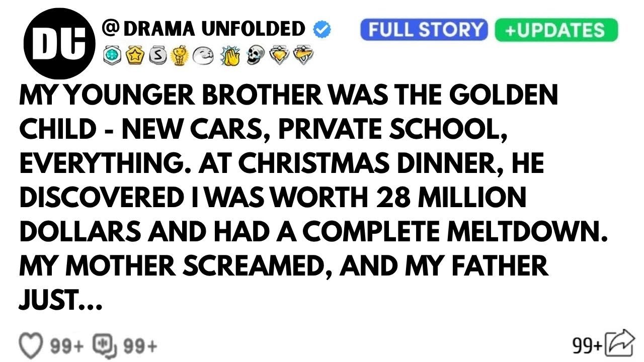 My Golden-Boy Brother Got Everything. When He Found Out I Had $28m, He Exploded.
