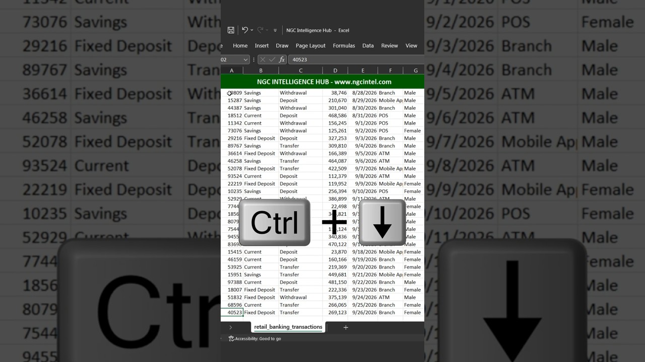 3 Excel Shortcuts That Save Hours | Work Faster in Excel