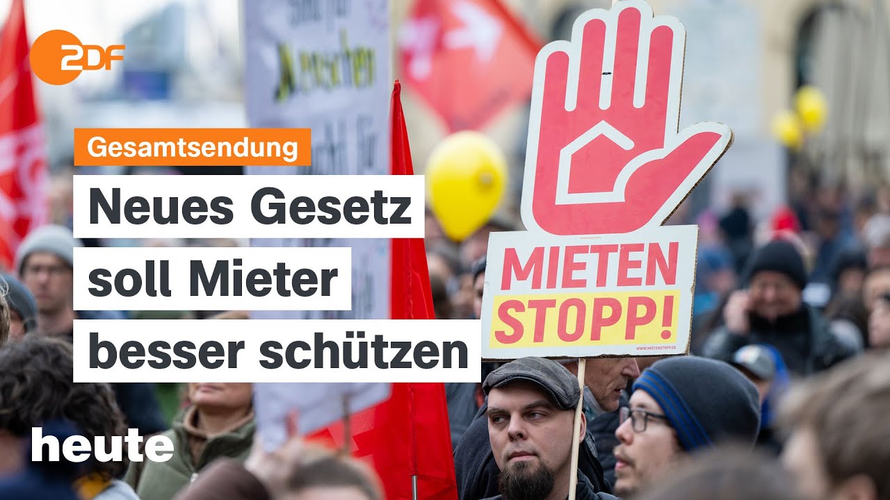 heute 19:00 Uhr vom 08.02.2026 Mietrecht, Super Bowl, Schifffahrt im Winter