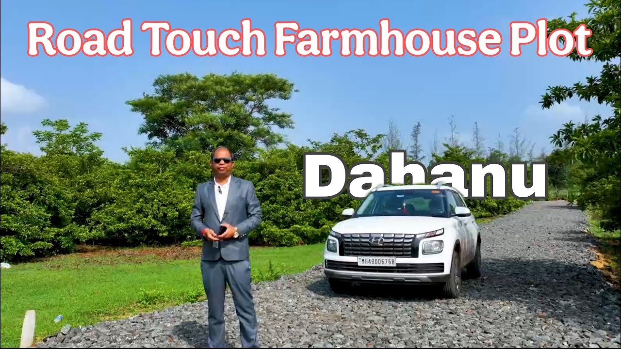 Ramaalay9 Dahanu | Road Touch Farmhouse Plot from Drone View