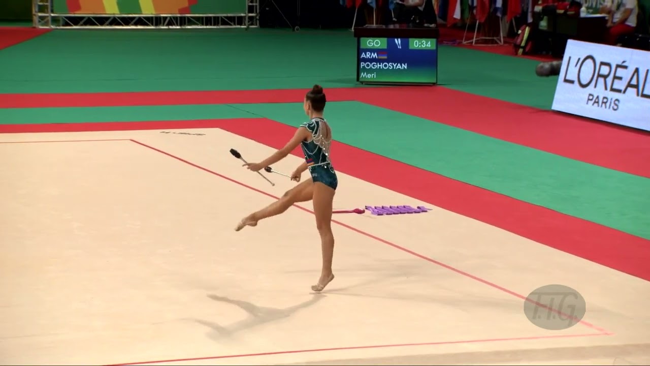 POGHOSYAN Meri (ARM) - 2022 Rhythmic Worlds, Sofia (BUL) - Qualifications Clubs
