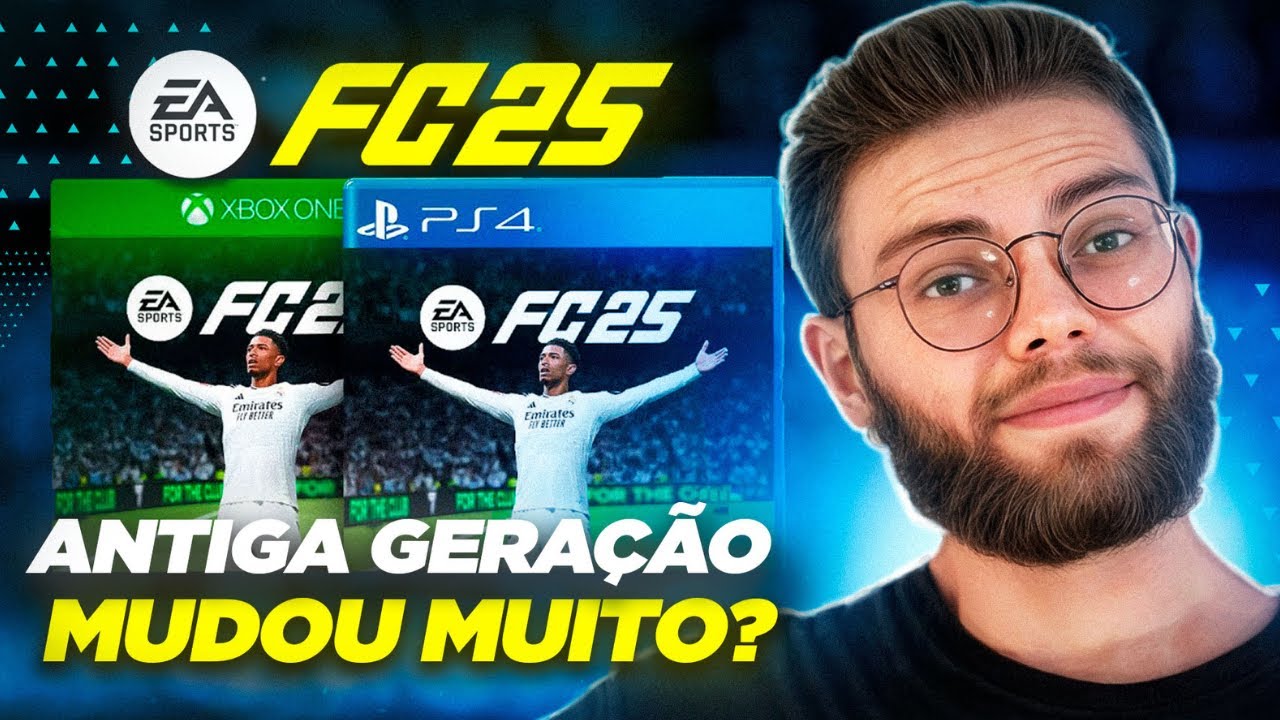 Como está o FC25 na ANTIGA GERAÇÃO?