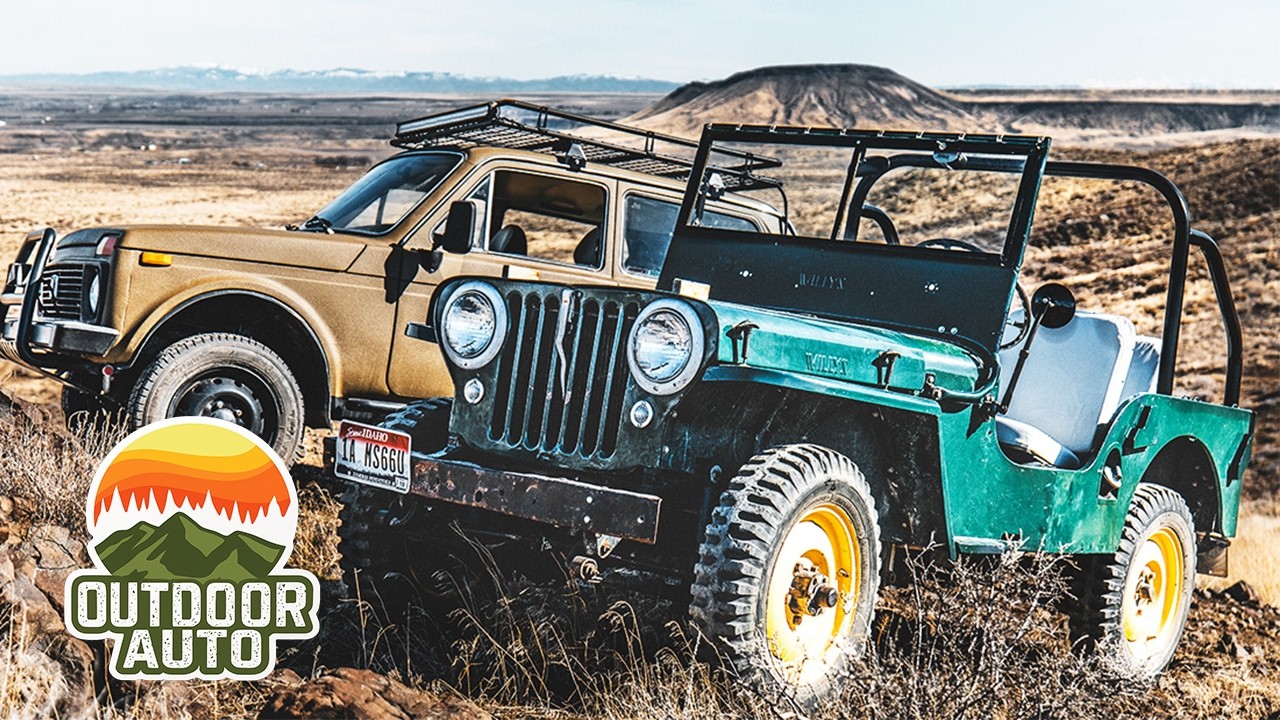 I Was Worried Until We JUMPED It.... Off-Roading 85 Year Old Tech