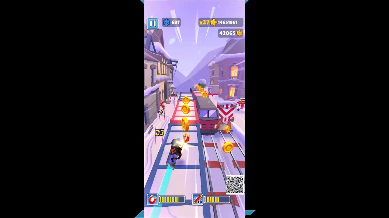 Impossible Subway Surf High Score Achieved  #shorts #gaming