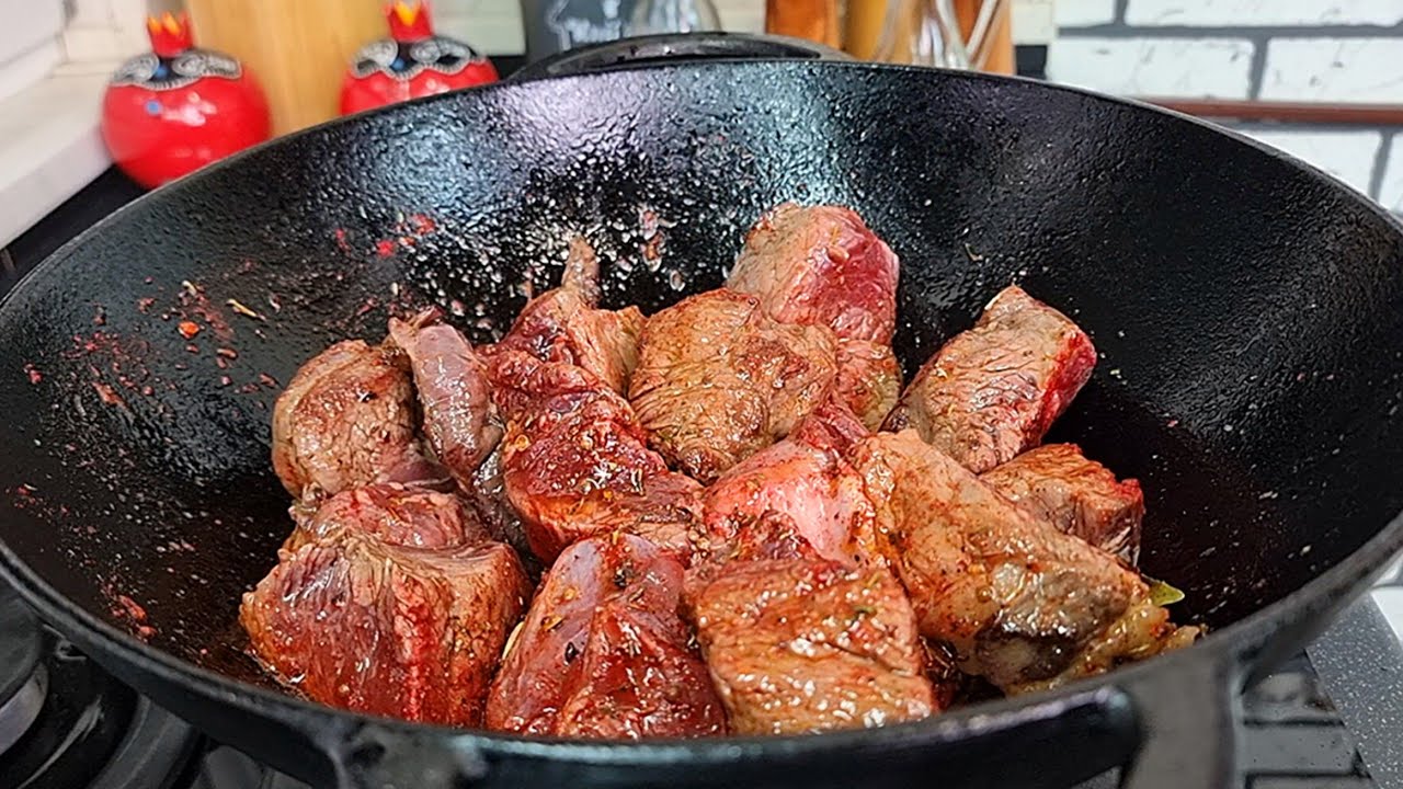 Любое МЯСО станет нежным и сочным, если Вы приготовите так! Боже как вкусно! ОХ КАКАЯ ВКУСНЯТИНА!