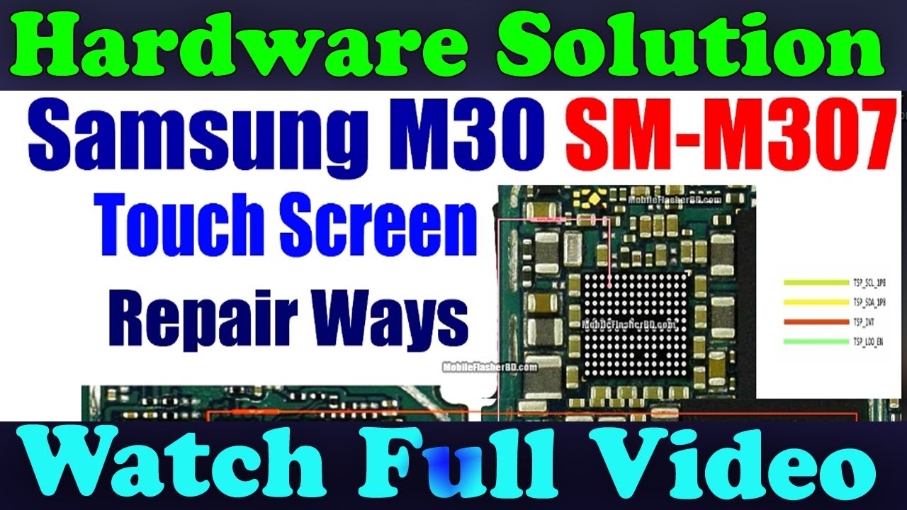 Samsung M3 SM-M307 Touch Screen NOT Working Problem Repair Solution Jumper Ways #GSM_Free_Equipment