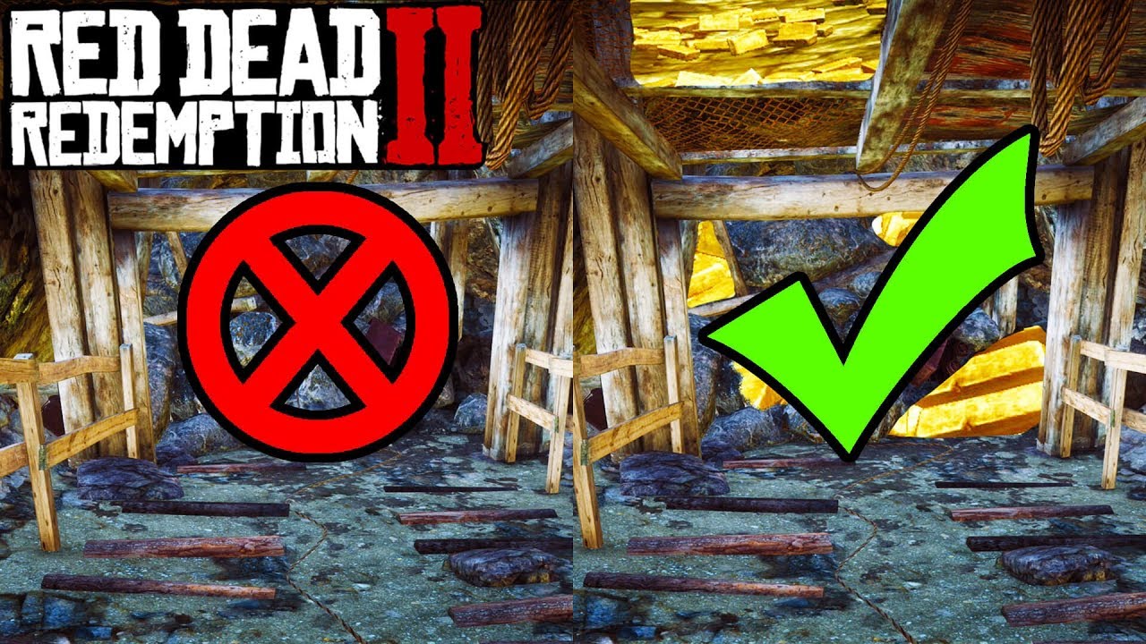SECRET GOLD MINE WITH A LEGENDARY ITEM in Red Dead Redemption 2!