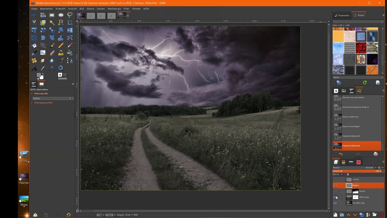 Gimp: Filter und Effekte (3/3)