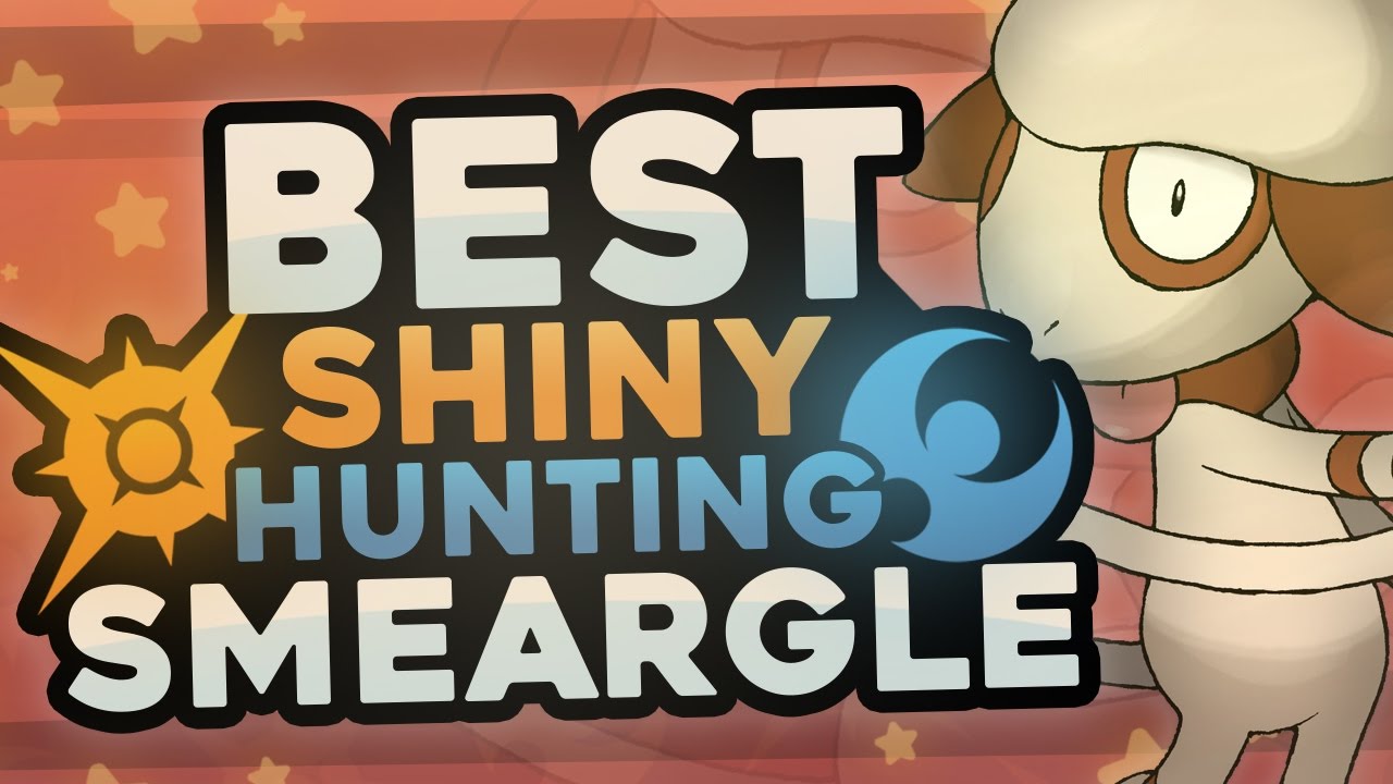 BEST SHINY HUNTING SMEARGLE in Pokémon Sun and Moon! Easy Shiny Hunting Smeargle!