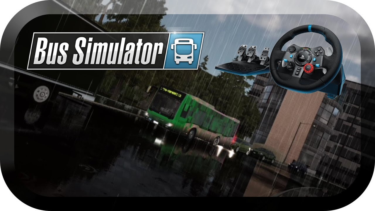 Bus Simulator #04 Logitech G29 Lenkrad Test *PS4/HD/60FPS/DE*