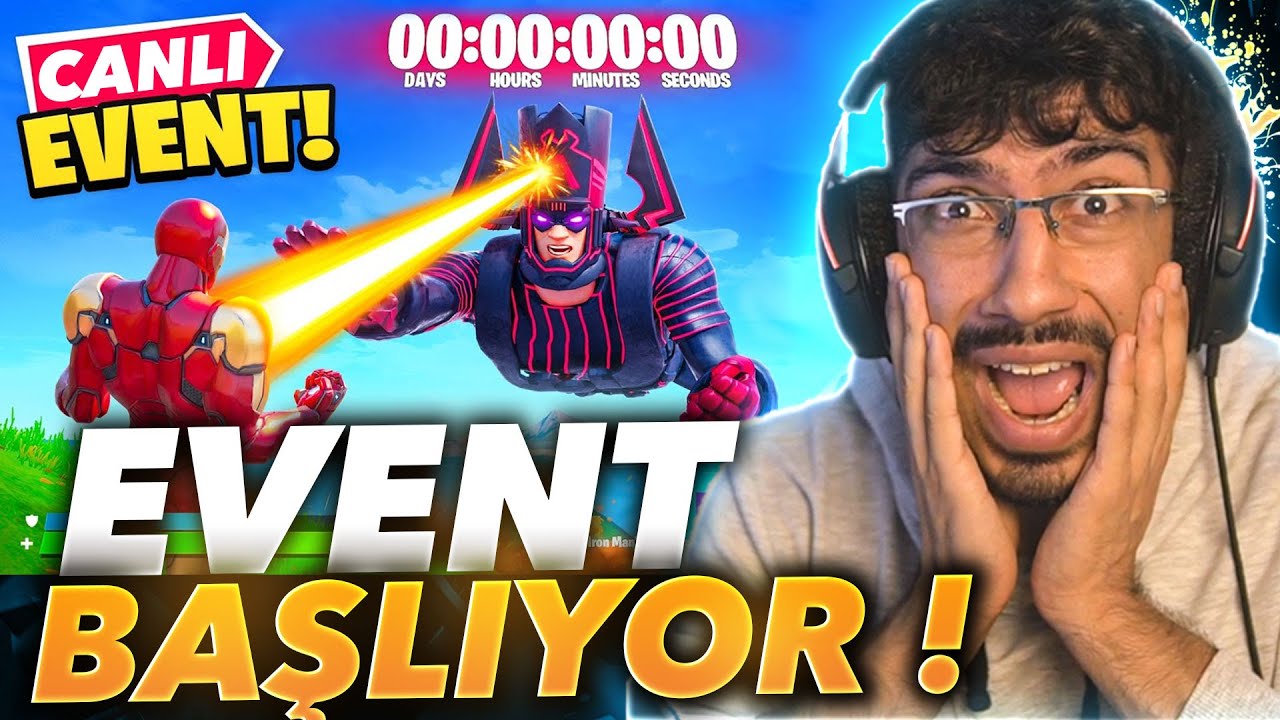 EFSANE GALAKTUS EVENTİ KOŞŞ !!! ( Fortnite Türkçe Yeni Sezon )