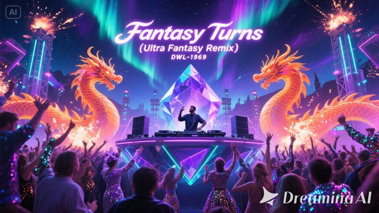🔥 Fantasy turns (Ultra Fantasy Remix) | DJWL-1969 ao vivo no universo Tomorrowland 🔮✨