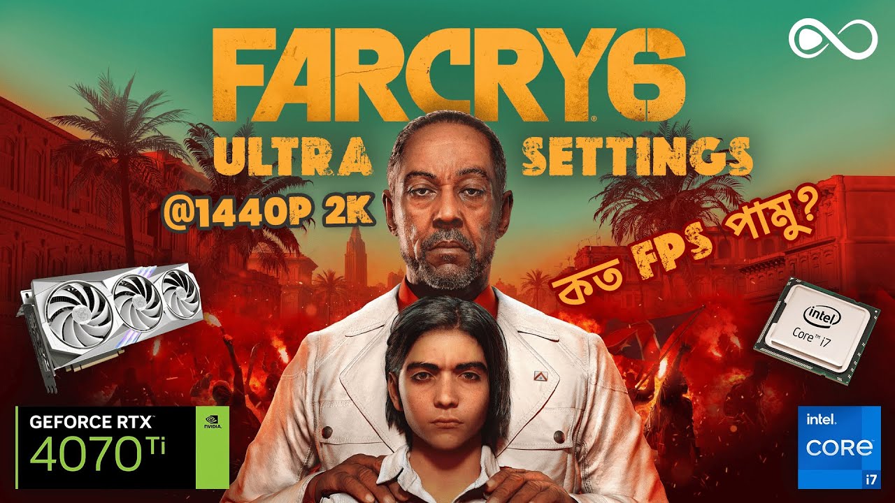 Far Cry 6 | GeForce RTX 4070 ti 12gb | Ultra Settings | 180 Hz