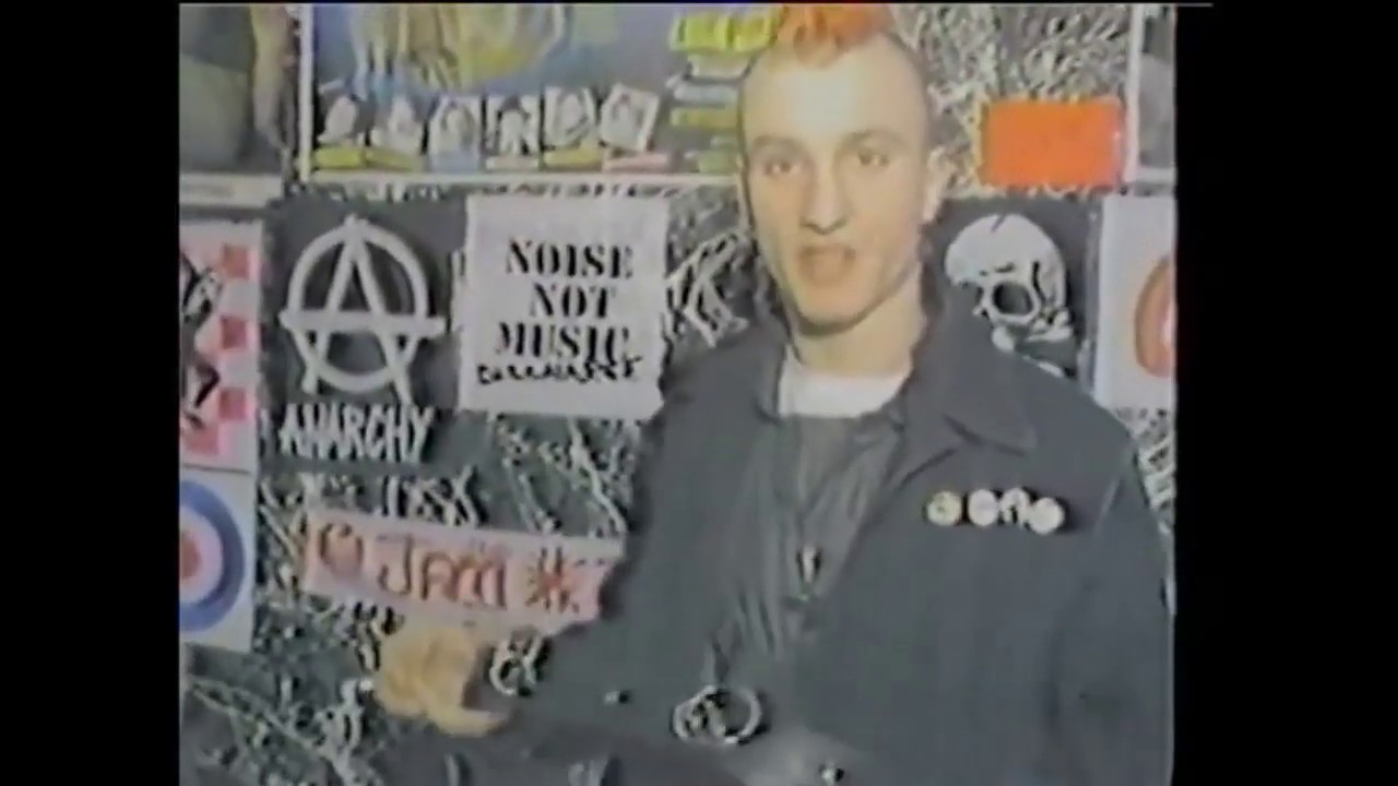 1983 Punk Scene - Melrose Ave - West Hollywood, California.