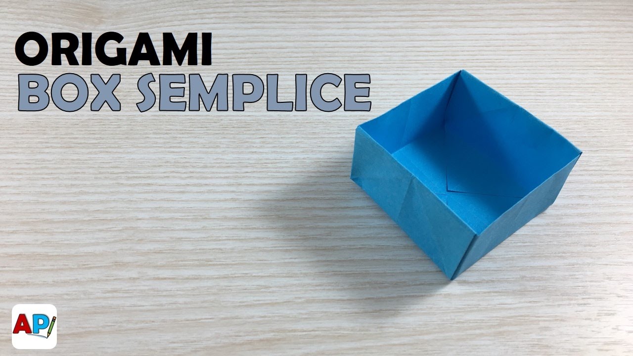 Origami: Scatola Semplice