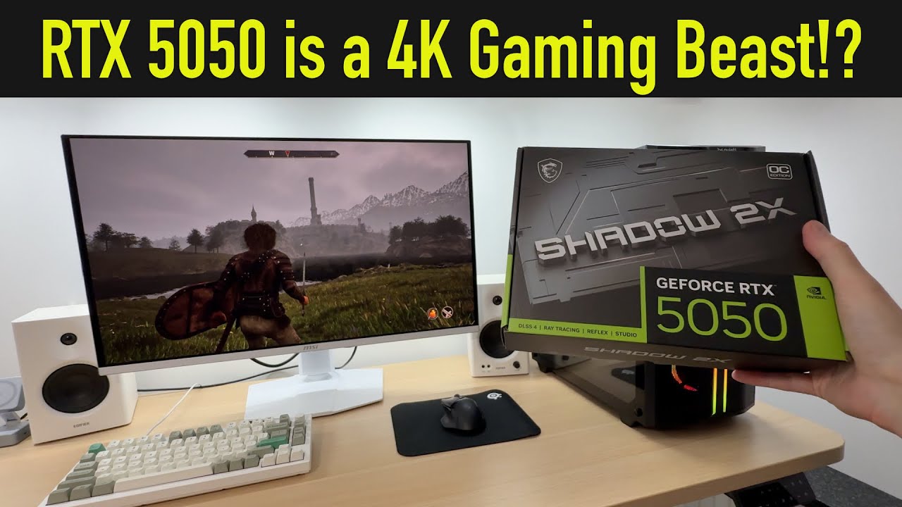 Shocking Discovery: RTX 5050 4K Gaming is a Thing?!