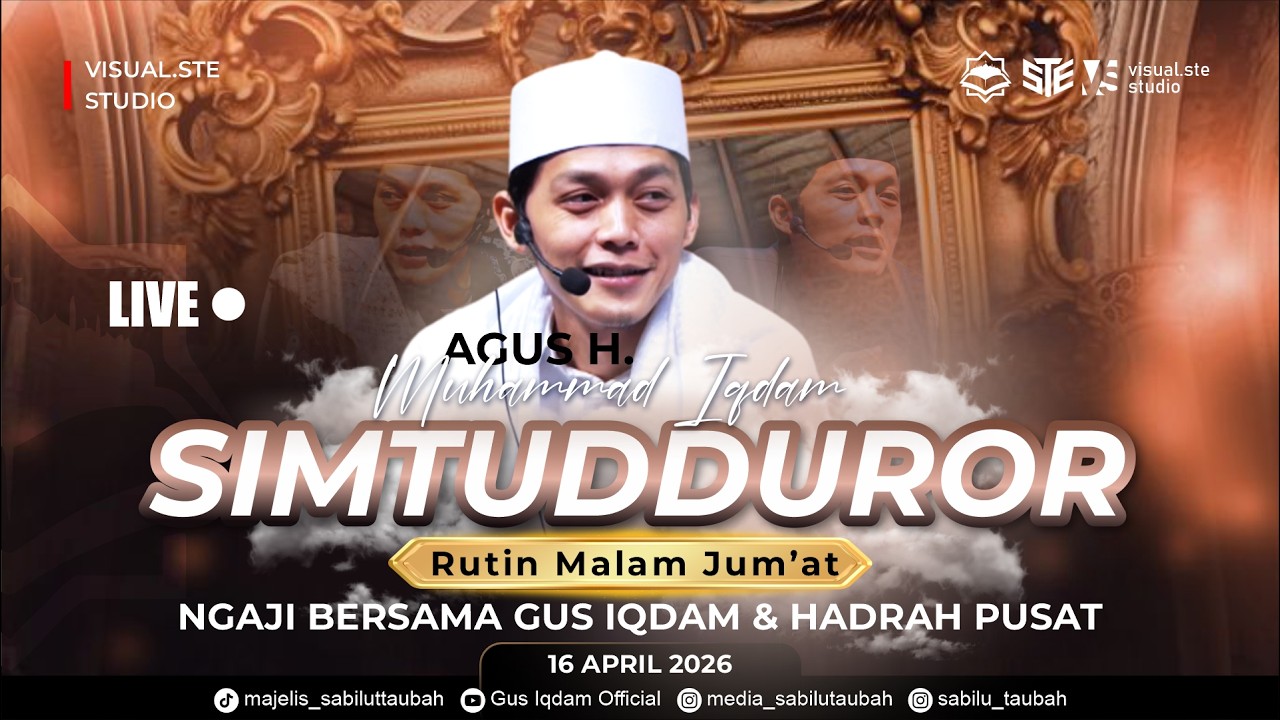 [LIVE] Rutinan Malam Jum'at Majelis Sabilu Taubah Blitar (16 APRIL  2026)