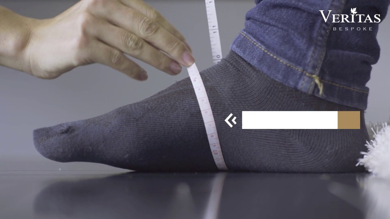 [Veritas Bespoke - Made To Measure Online] How To Measure Your Foot