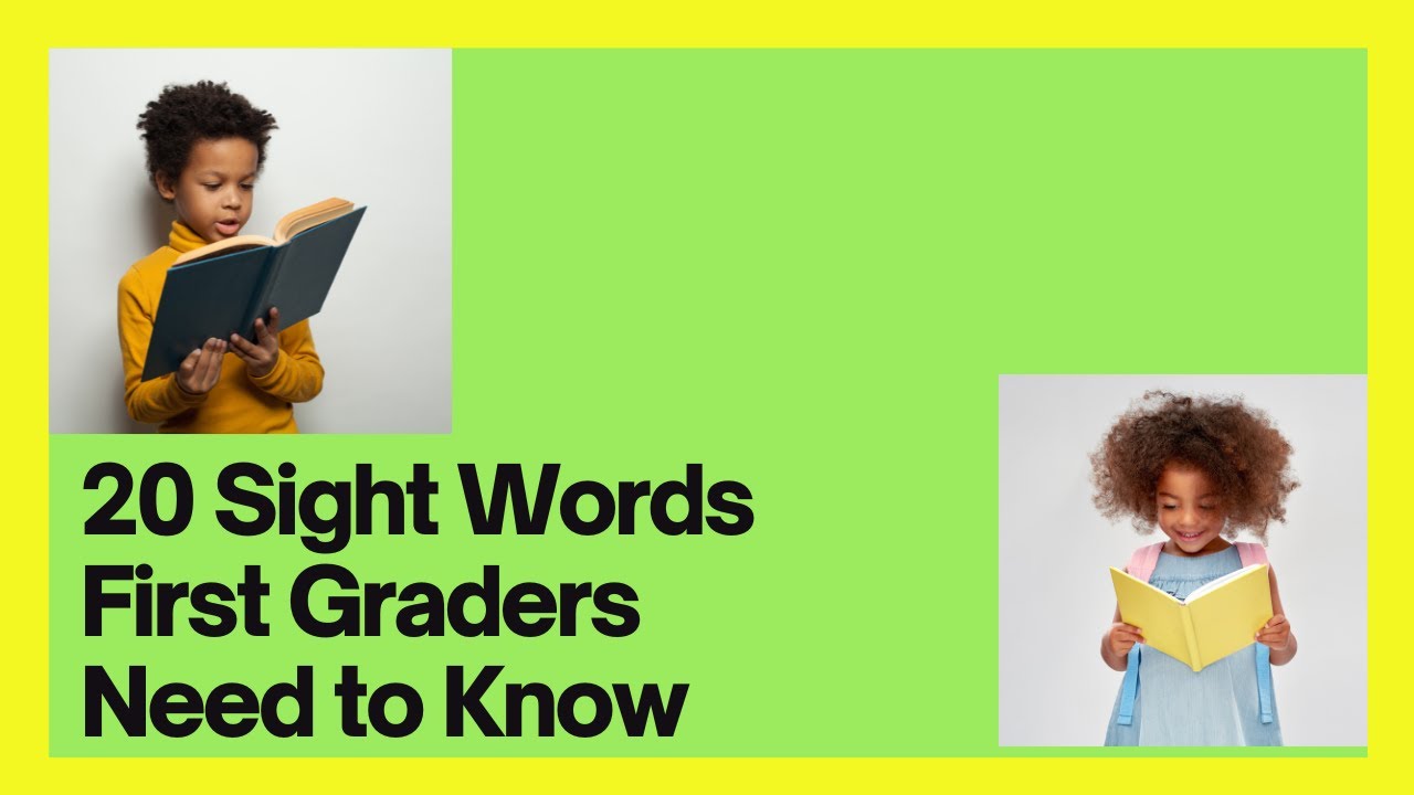 Important 4-Letter English Sight Words