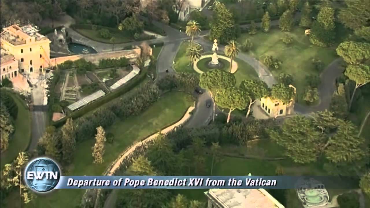 Pope's Departure From the Vatican - 2013-02-28