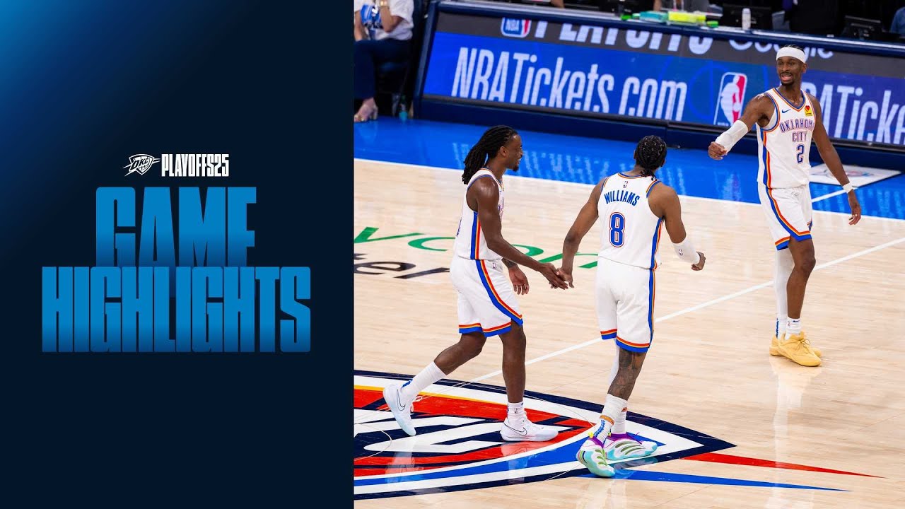 OKC Thunder vs Minnesota Timberwolves | Western Conference finals Game 1 Highlights | May 20, 2025
