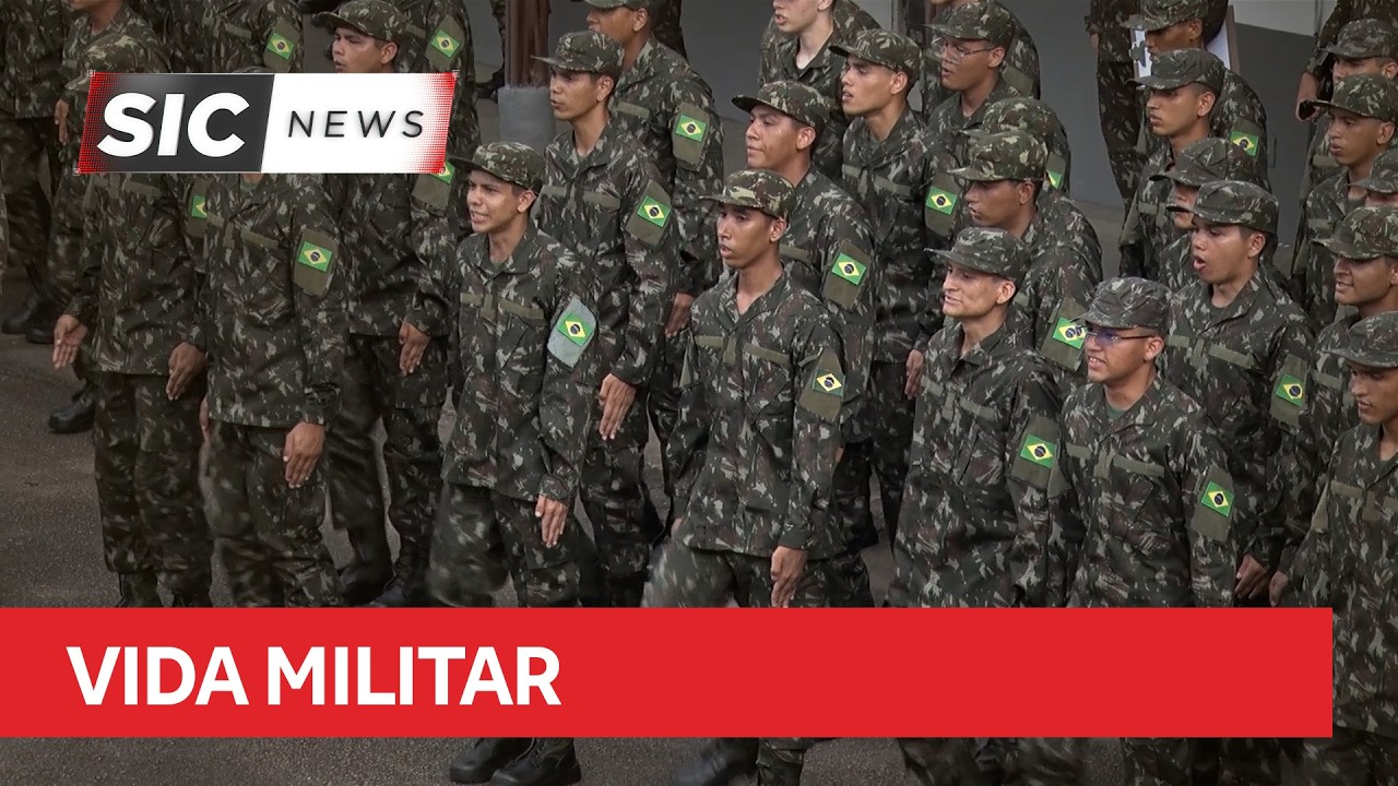 Jovens deixam a vida civil para ingressar no Exército Brasileiro