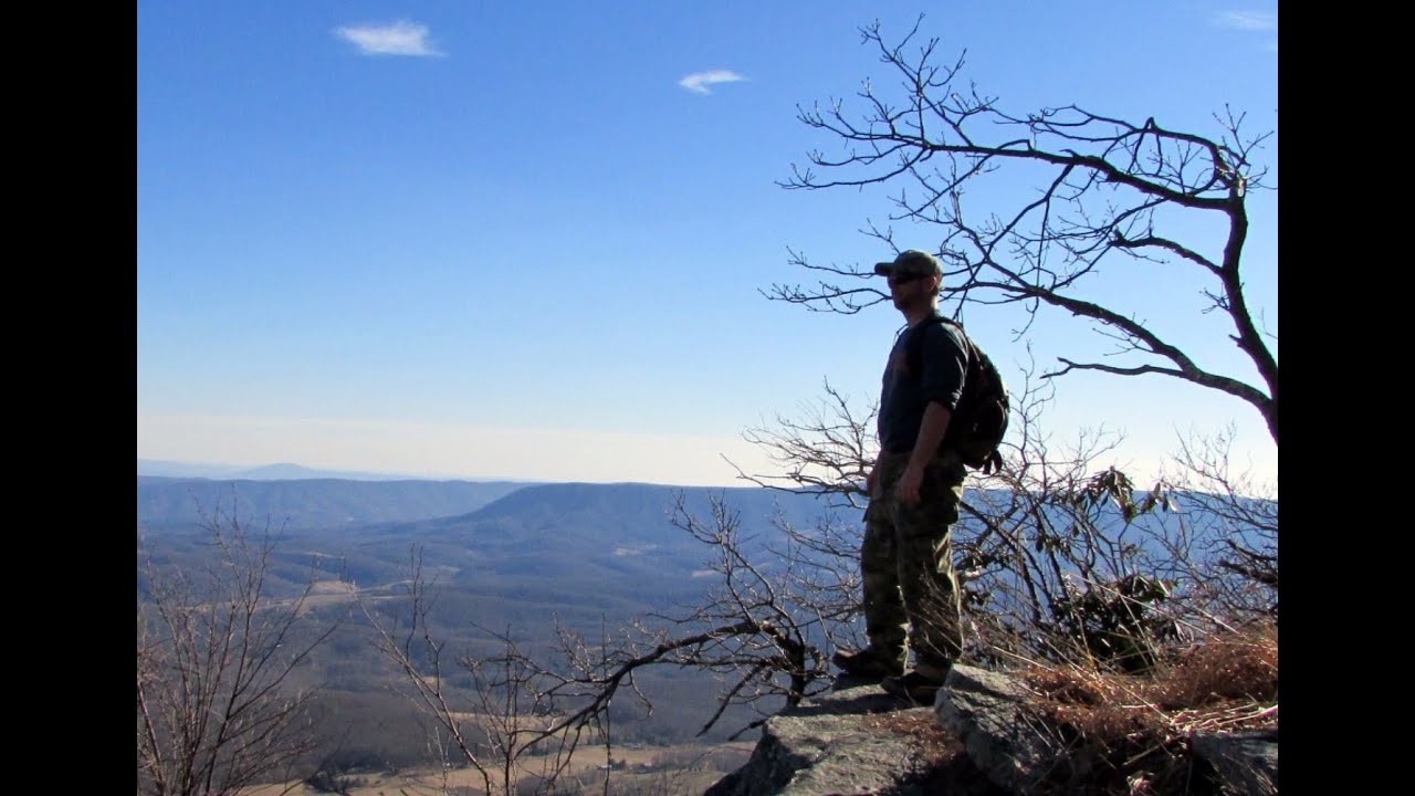 Angels Rest:  Appalachian Trail Hiking near Pearisburg, Giles County, Virginia