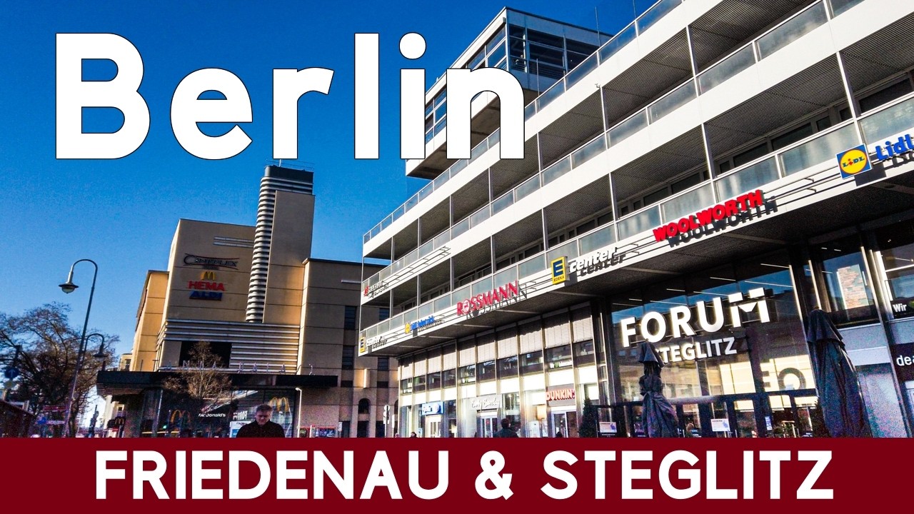 BERLIN WALK | FRIEDENAU Rheinstraße STEGLITZ Schloßstraße