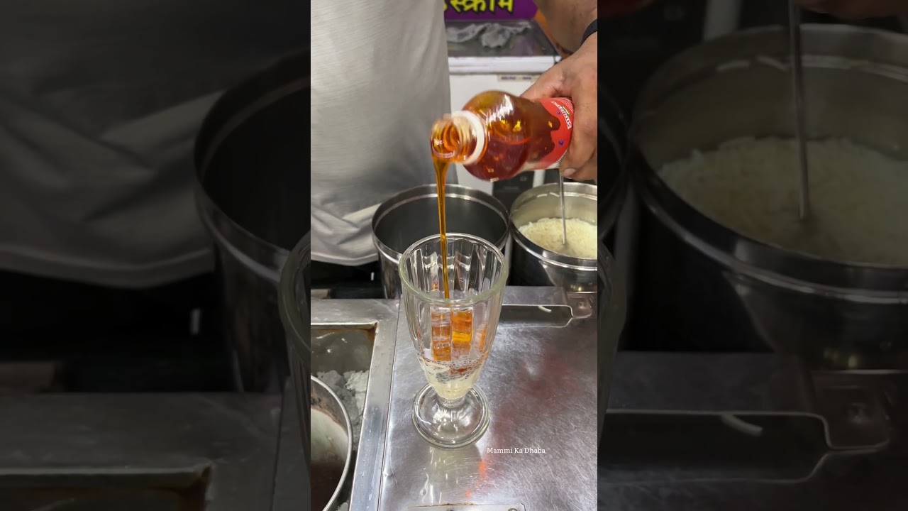 Hanumate Special Multiple Layers Ice cream Faluda ! #shorts #streetfood #creatingforindia