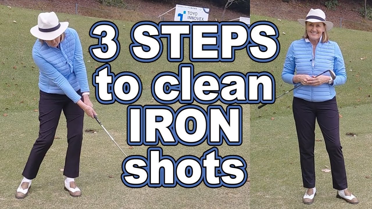 Sick of duffing or topping your irons? 3 steps to cleaner and crisper iron shots.