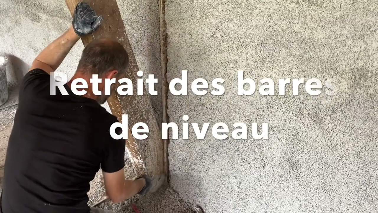 CHAUX EN PÂTE chantier d'enduits isolant
