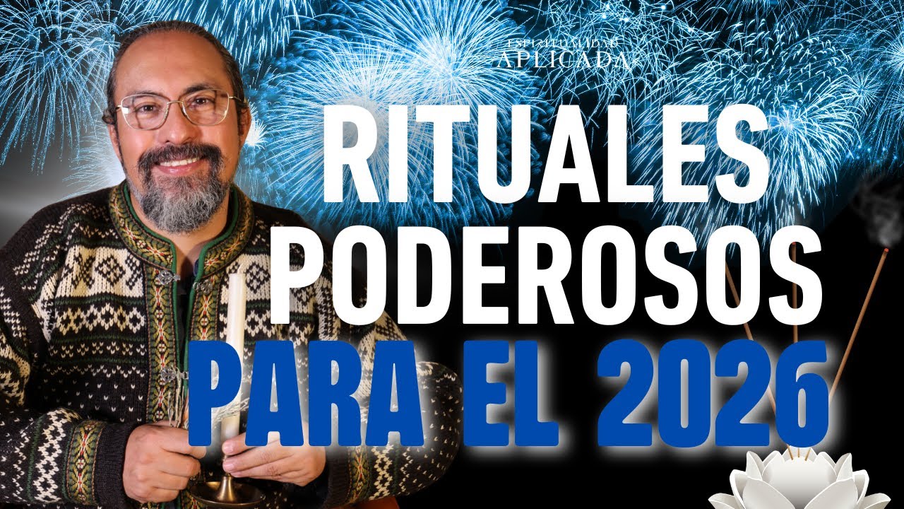TRANSFORMA tu 2026 con ESTOS 5 RITUALES ENERG&Eacute;TICOS ✨ | Fer Broca Espiritualidad Aplicada